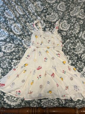 NWT Gap Dress with Fruit & Floral Print